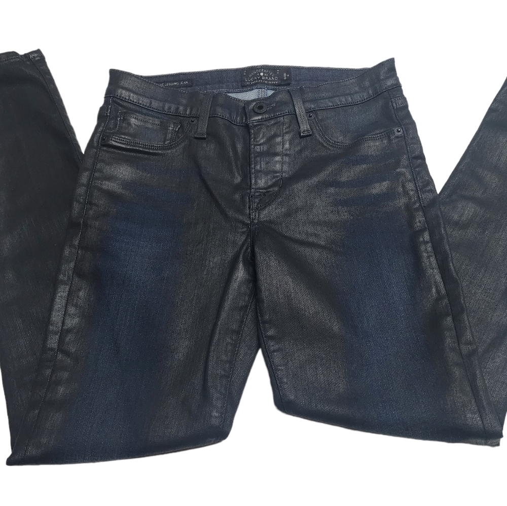 Lucky Brand Jeans | Lucky Brand Brooke Legging Shiny Jeans for Women Siz…